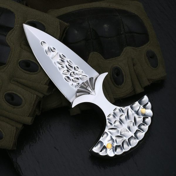 网图 8 SC001 All steel hand prick Push Dagger All steel handle K Scabbard