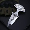 网图 9 SC001 All steel hand prick Push Dagger All steel handle K Scabbard