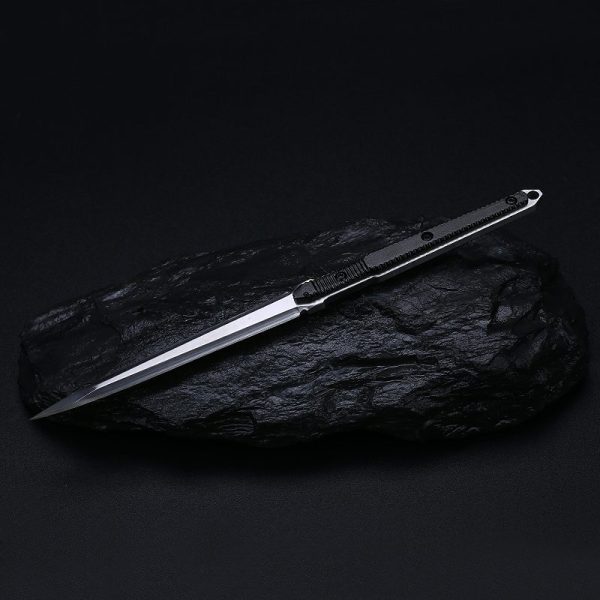 DE002 tea pick Double-edged Knife G10 Handle K Scabbard