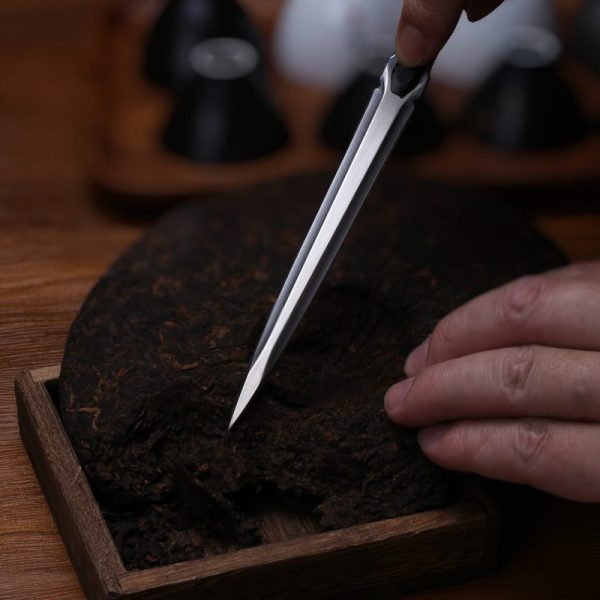 DE002 tea pick Double-edged Knife G10 Handle K Scabbard